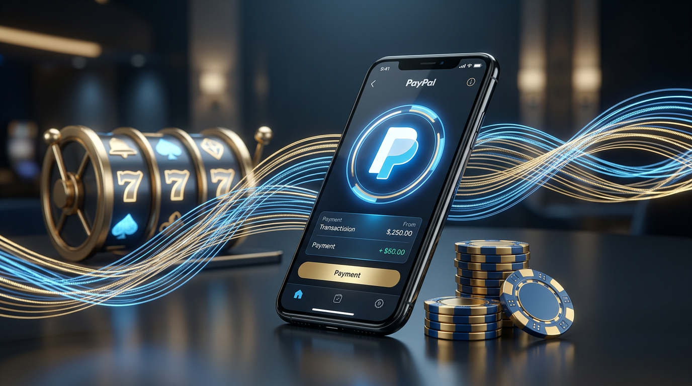Nowoczesny interfejs płatności PayPal w kasynie online 2026